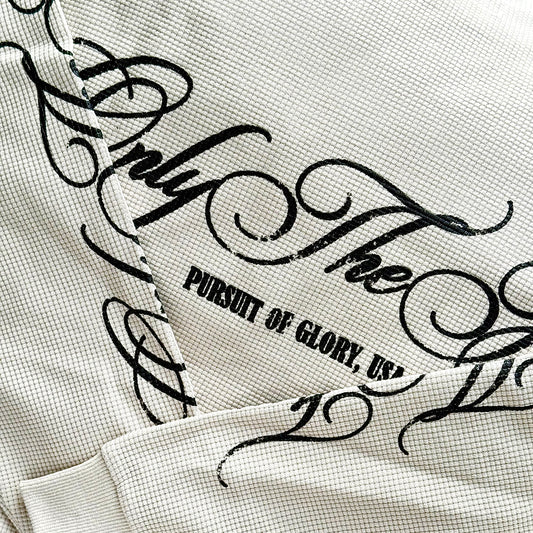 SCRIPT LOGO THERMAL (OFF-WHITE)