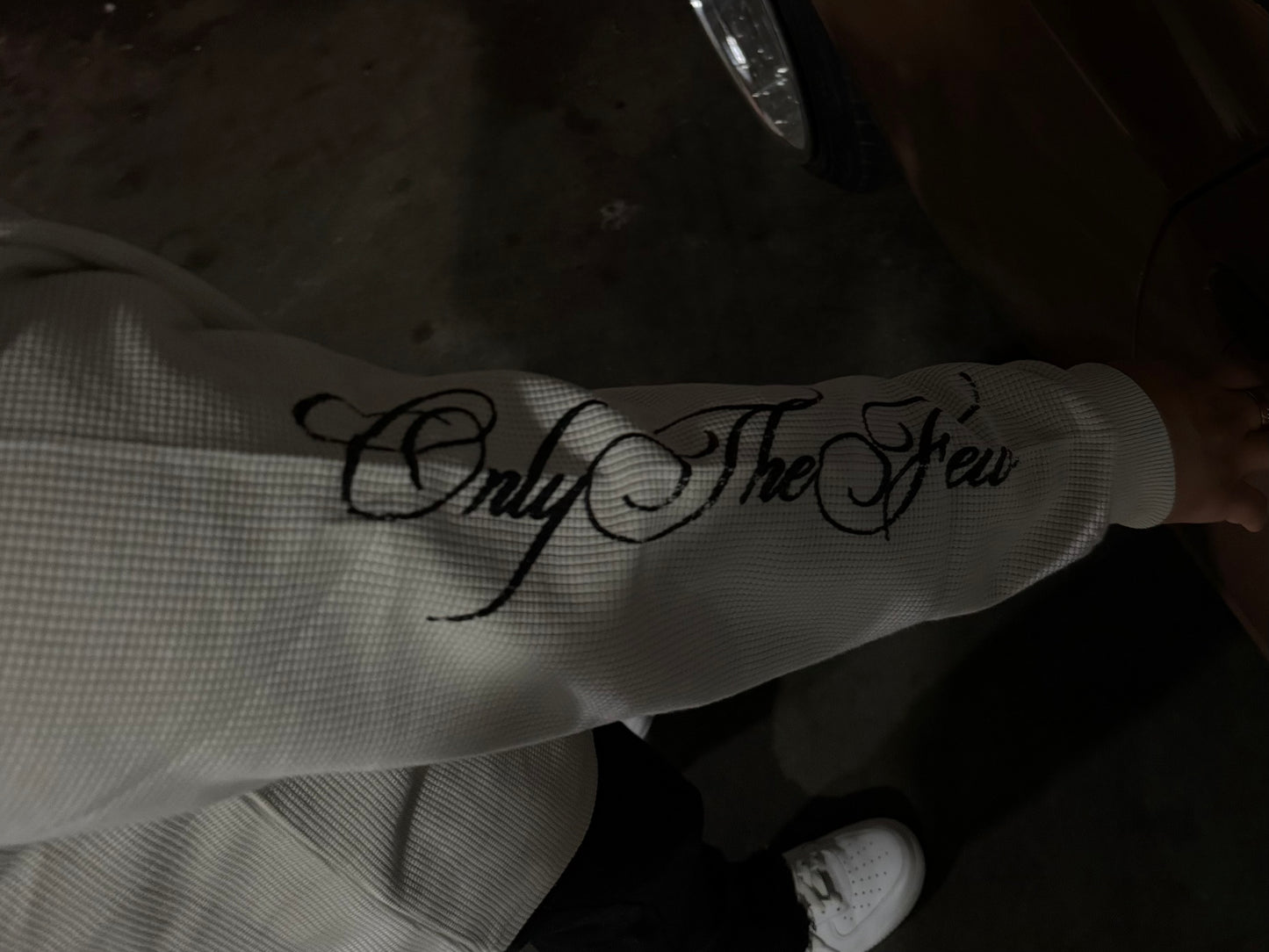 SCRIPT LOGO THERMAL (OFF-WHITE)