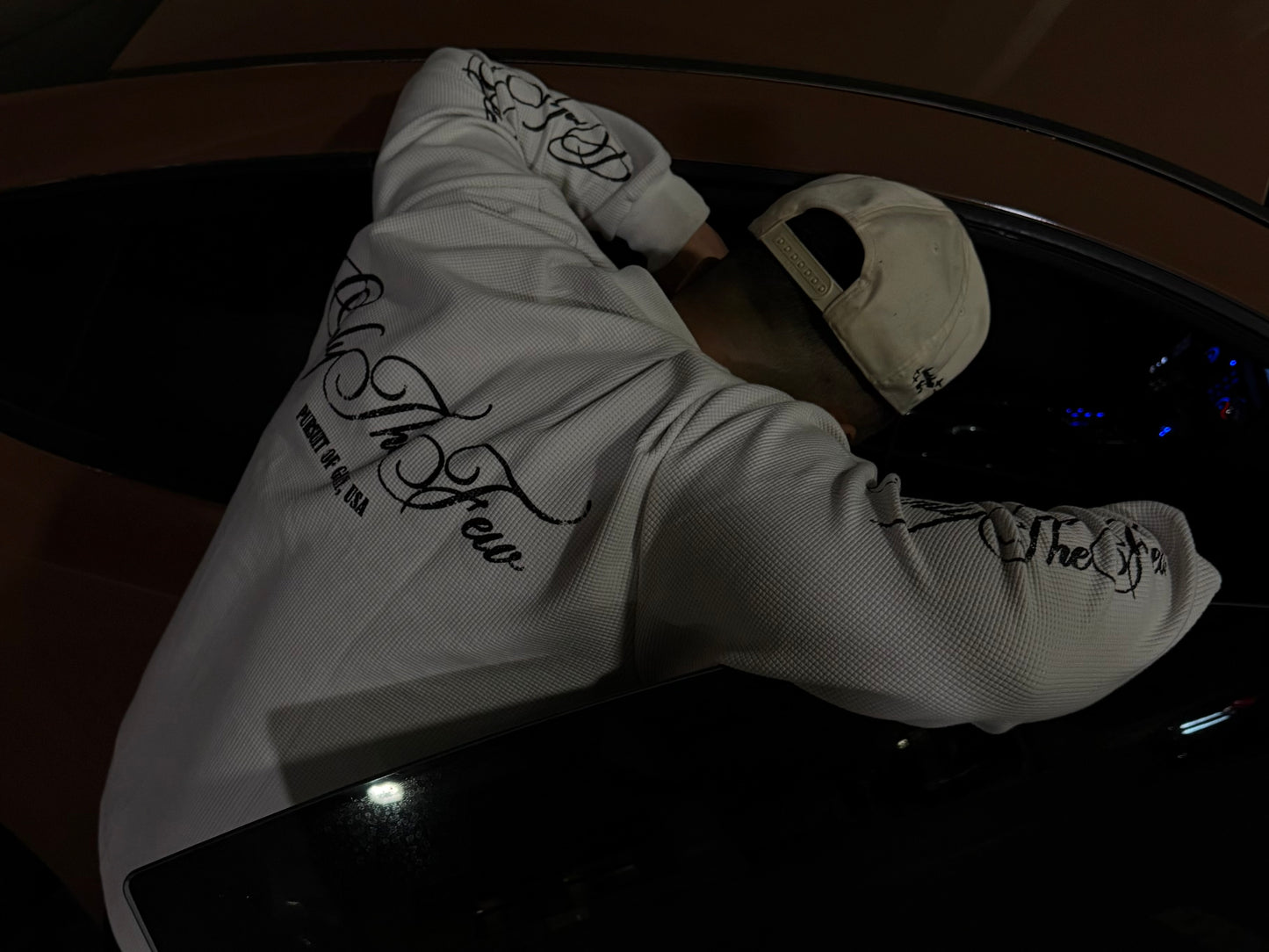 SCRIPT LOGO THERMAL (OFF-WHITE)